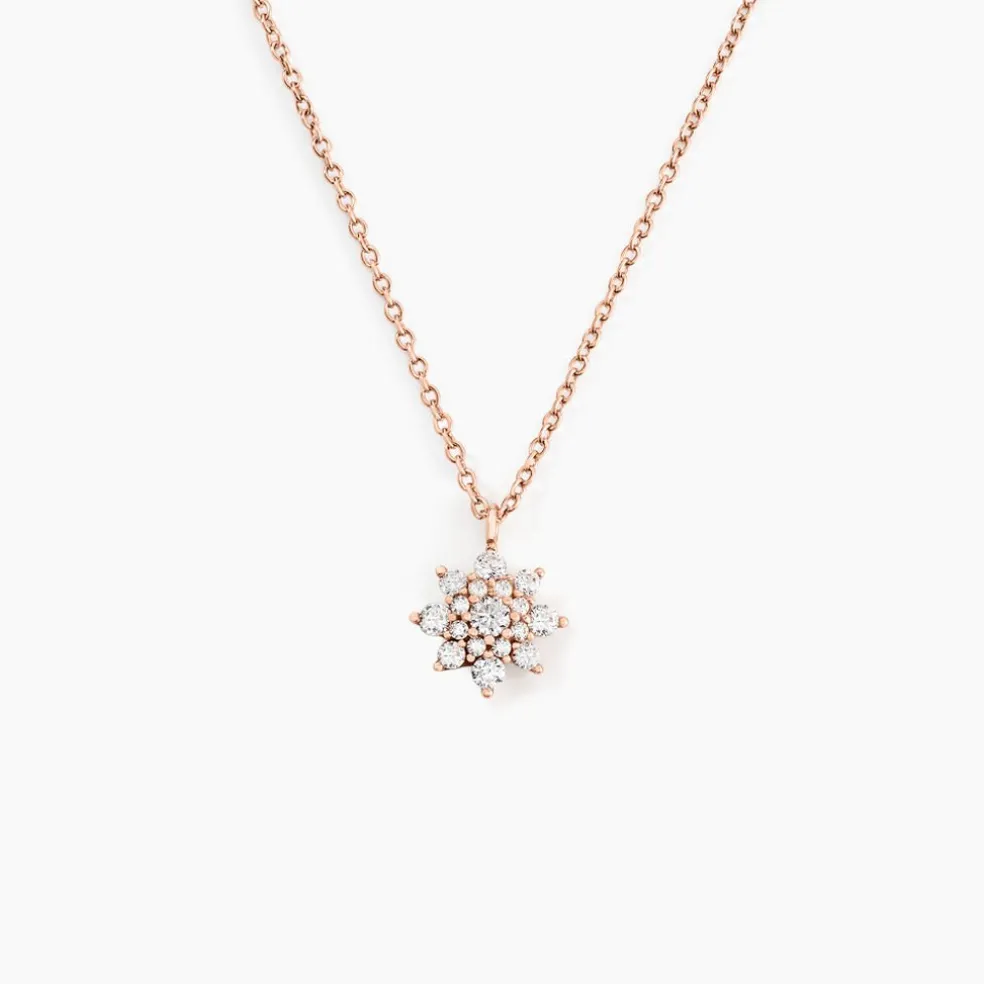 Collier Lorraine Argent Rose Oxyde De Zirconium