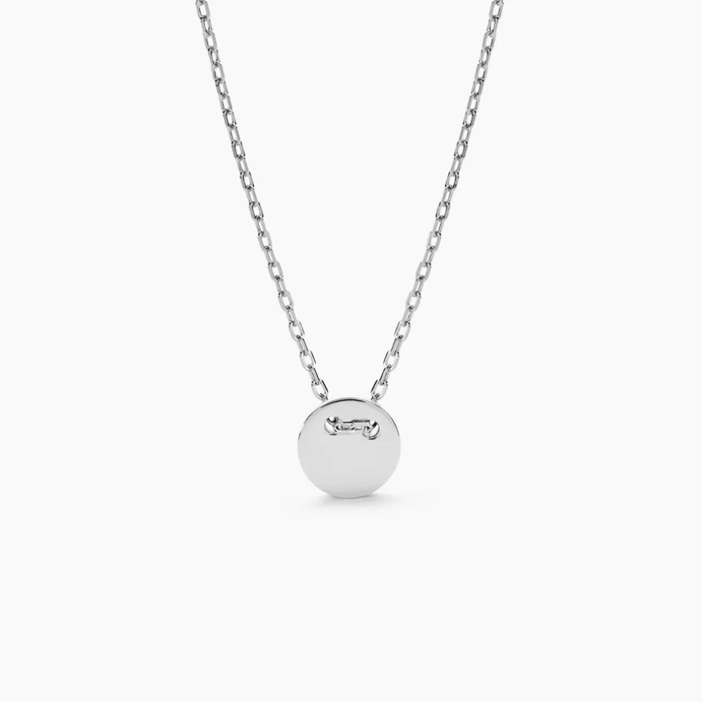 Collier Loueva Argent Blanc