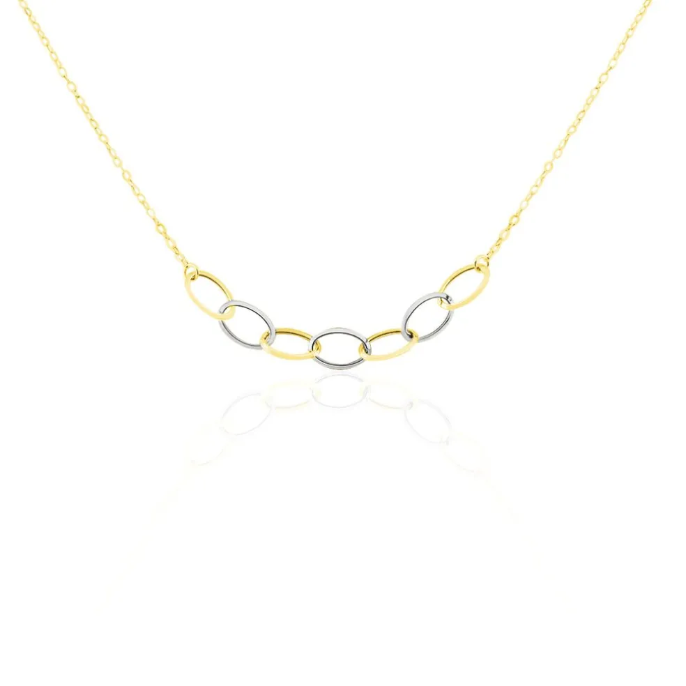 Collier Lucette Or Bicolore
