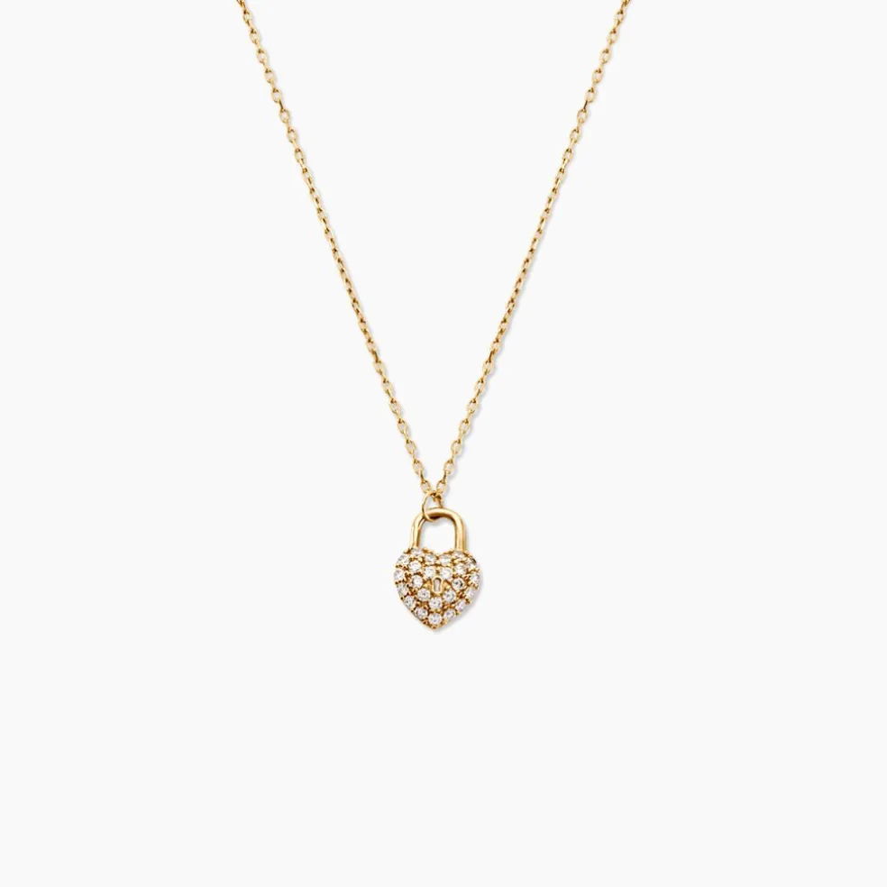 Collier Lucrezio Or Jaune Oxyde De Zirconium
