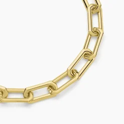 Collier Lyre Acier Jaune