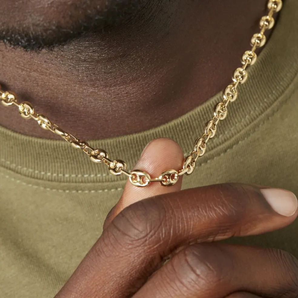 Collier Maille Dami Or Jaune