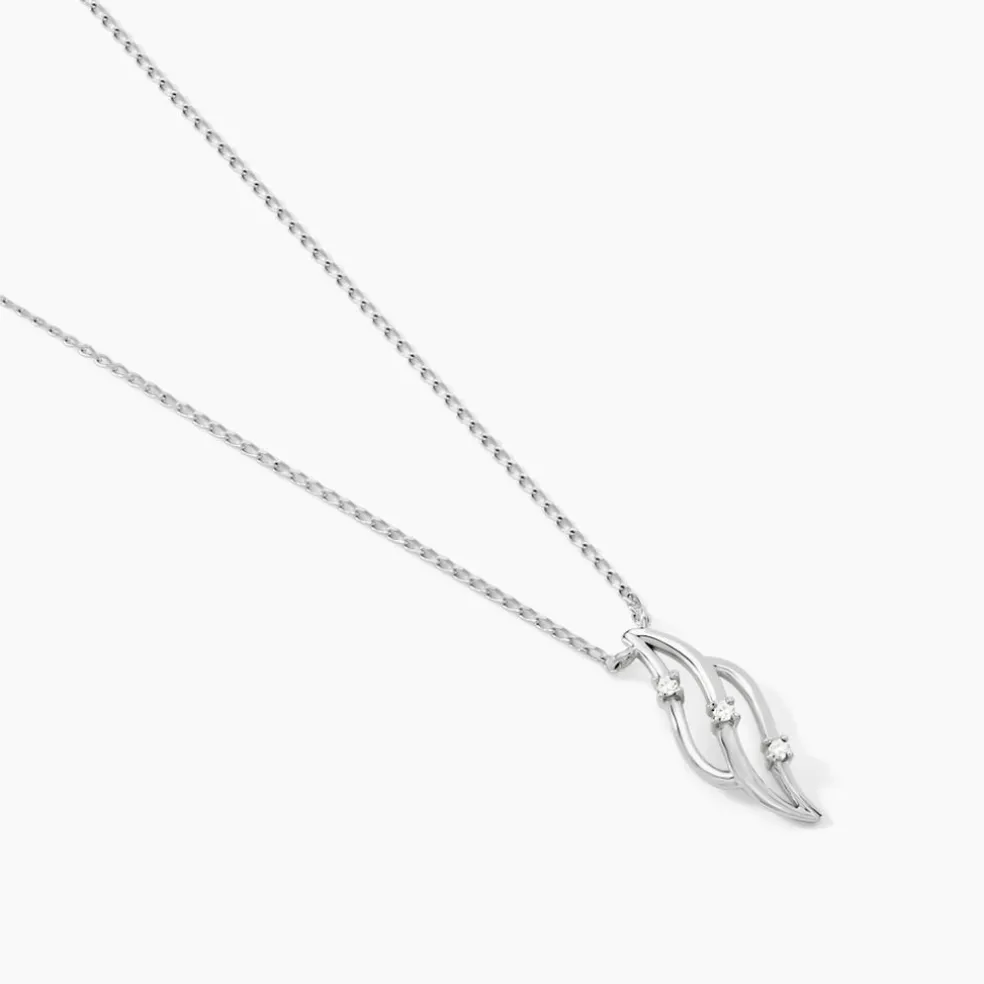 Collier Marnie Or Blanc Diamant