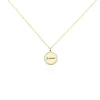 Collier Meshach Or Jaune