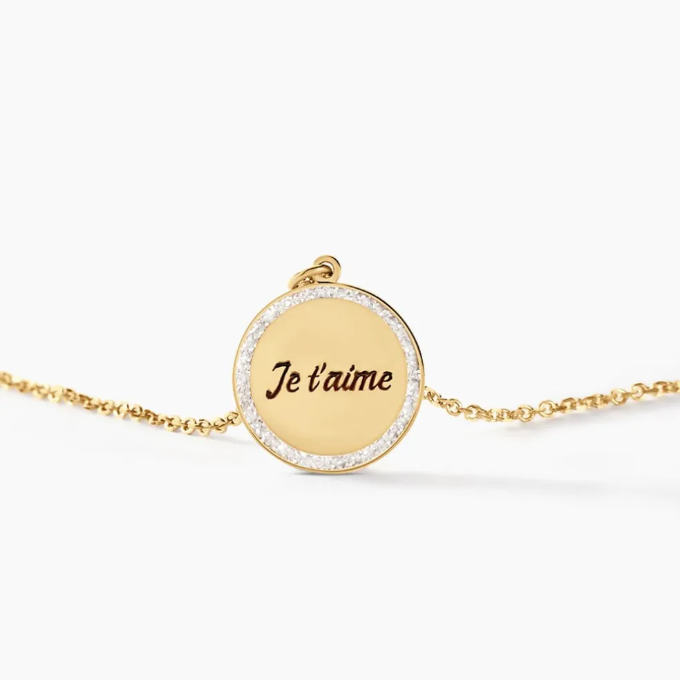 Collier Meshach Or Jaune