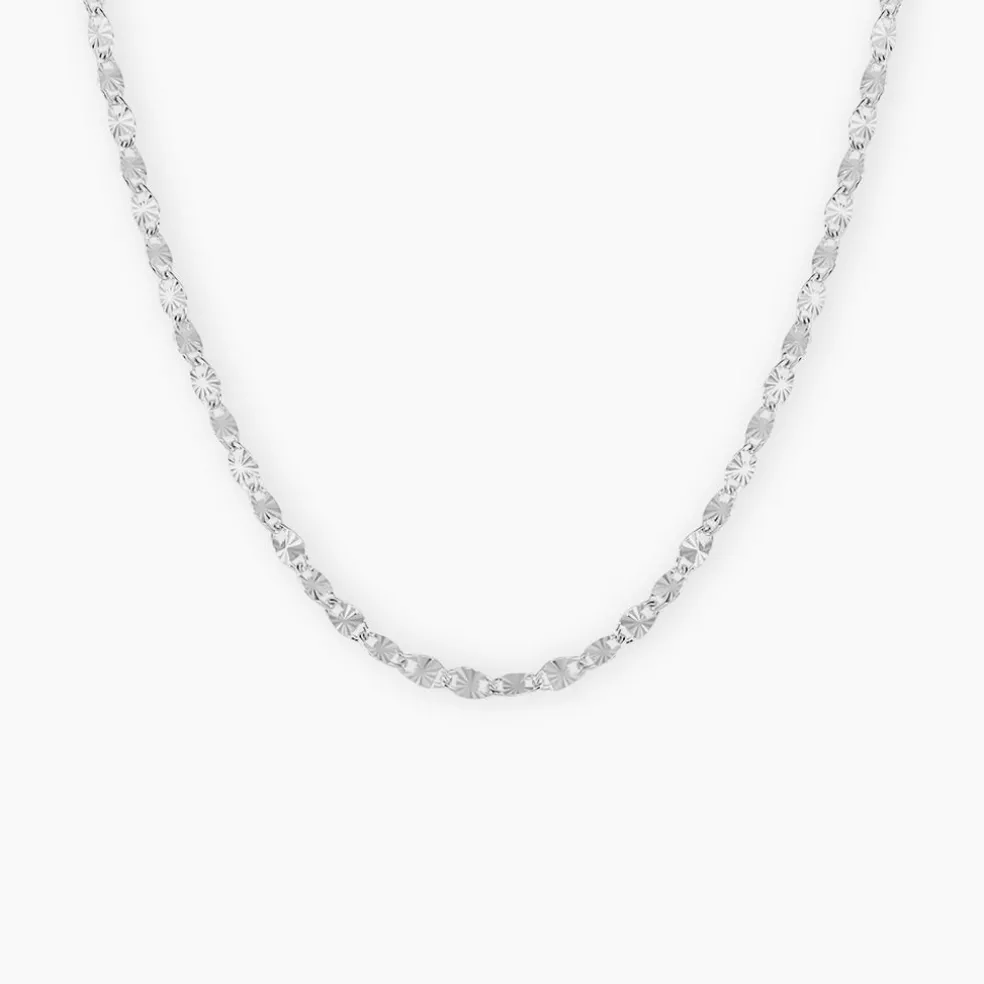 Collier Mirabelle Argent Blanc