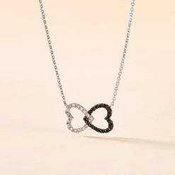 Collier Miranda Or Blanc Diamant