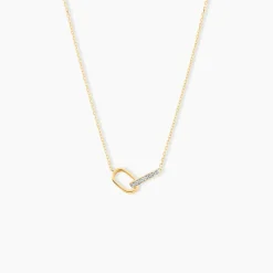 Collier Molana Or Jaune Diamant