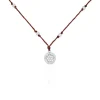 Collier Muguette Argent Blanc Oxyde De Zirconium