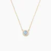 Collier Munira Or Jaune Topaze Oxyde De Zirconium