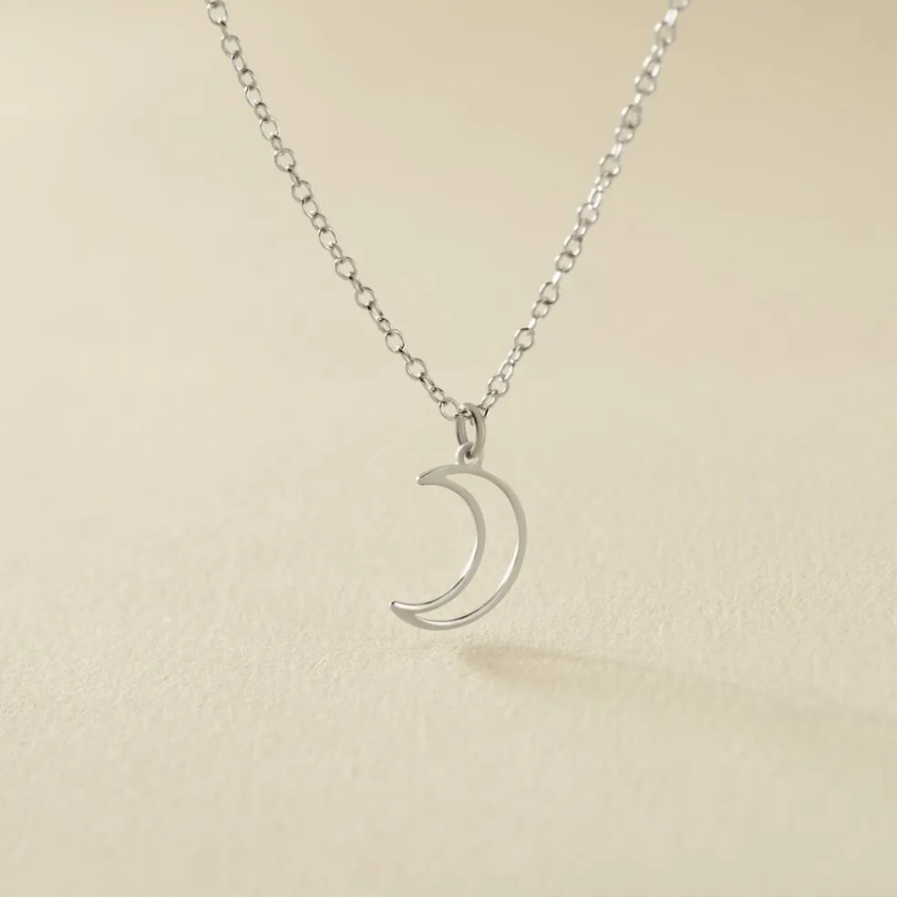 Collier Myel Argent Blanc