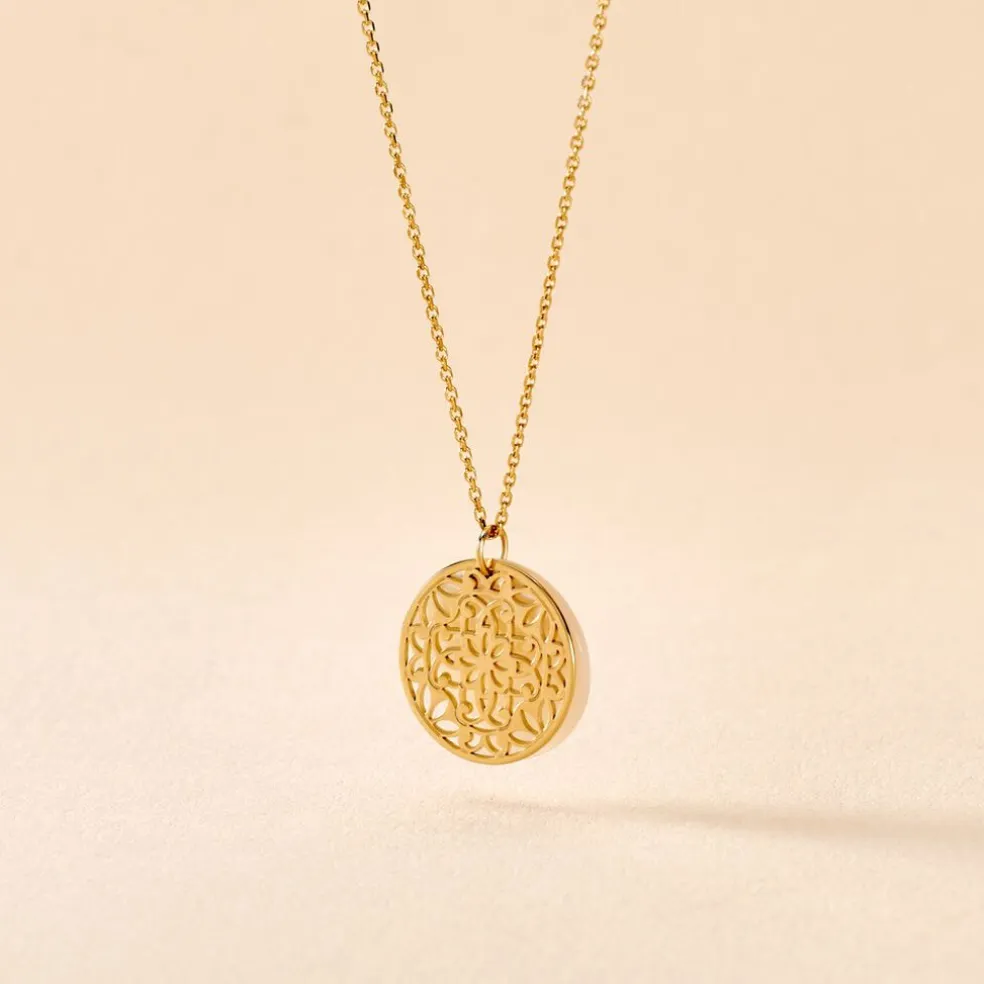 Collier Naïade Or Jaune Nacre