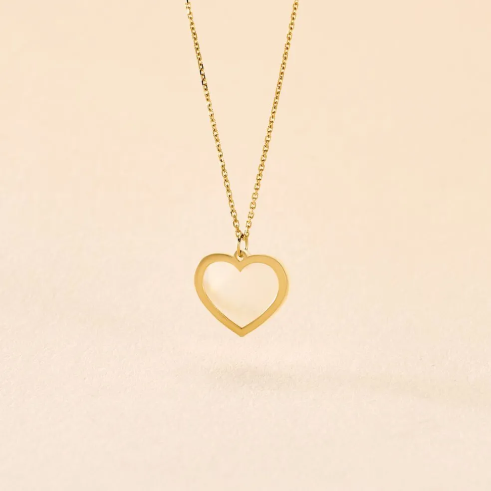 Collier Naïade Or Jaune Nacre