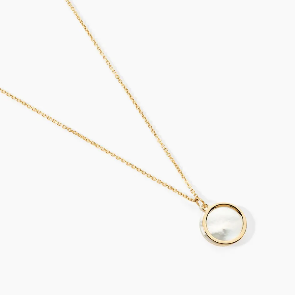 Collier Naïade Or Jaune Nacre