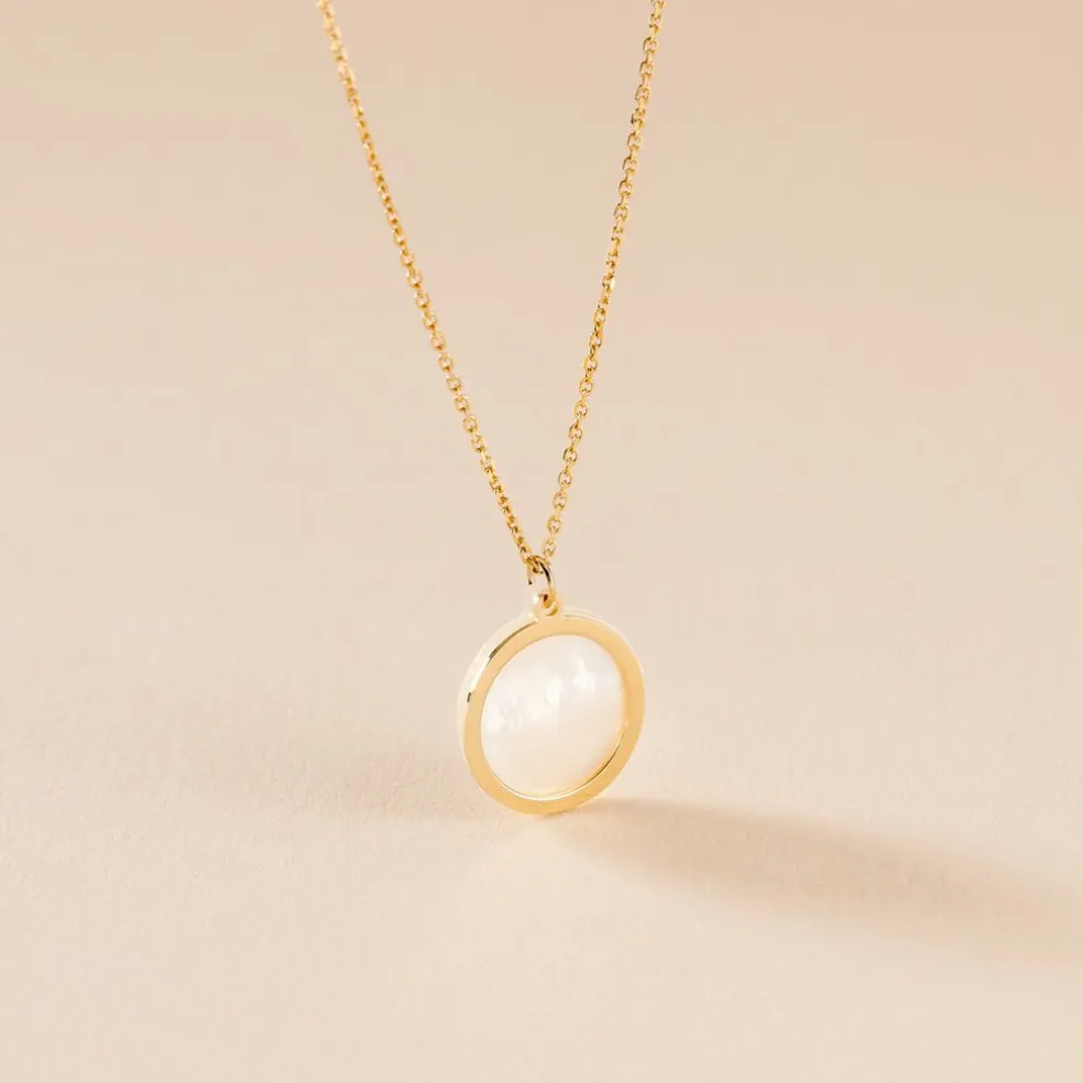 Collier Naïade Or Jaune Nacre