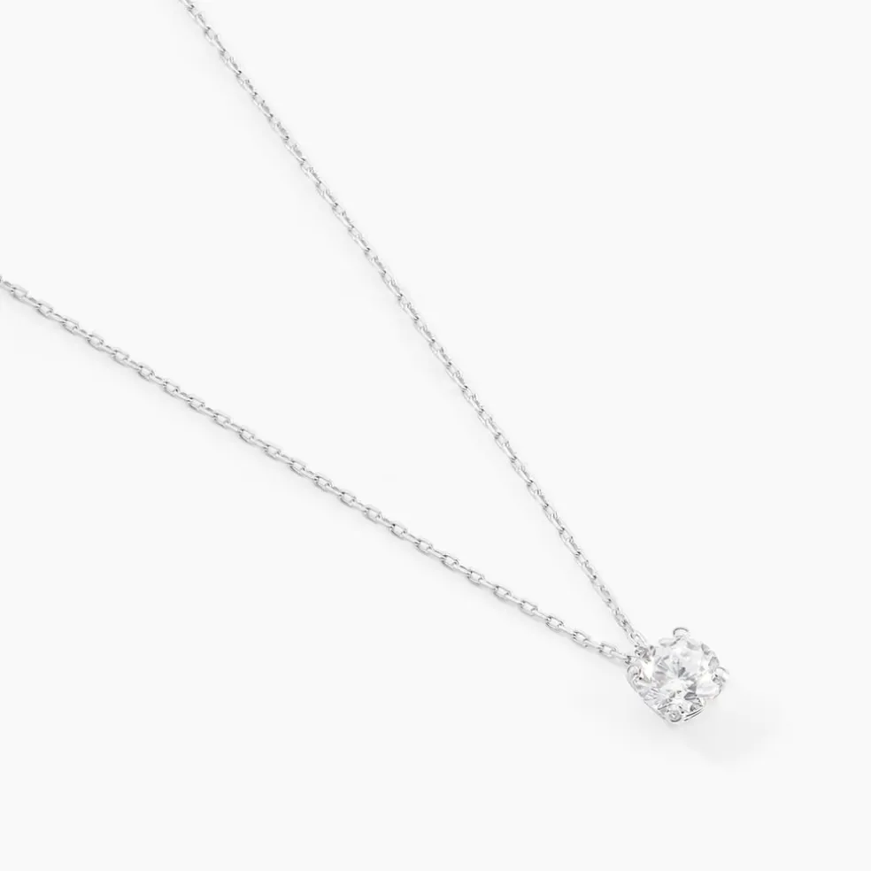 Collier Nazha Or Blanc Oxyde De Zirconium