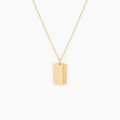 Collier Neal Or Jaune