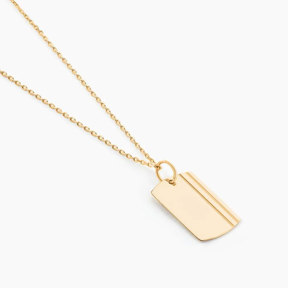 Collier Neal Or Jaune
