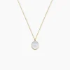 Collier Nerio Or Jaune Nacre
