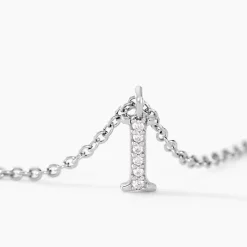Collier Neruda Argent Blanc Oxyde De Zirconium