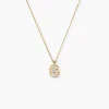 Collier Nid D'amour Or Jaune Diamant