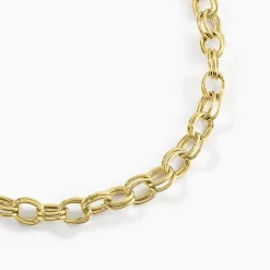 Collier Nimes Acier Jaune