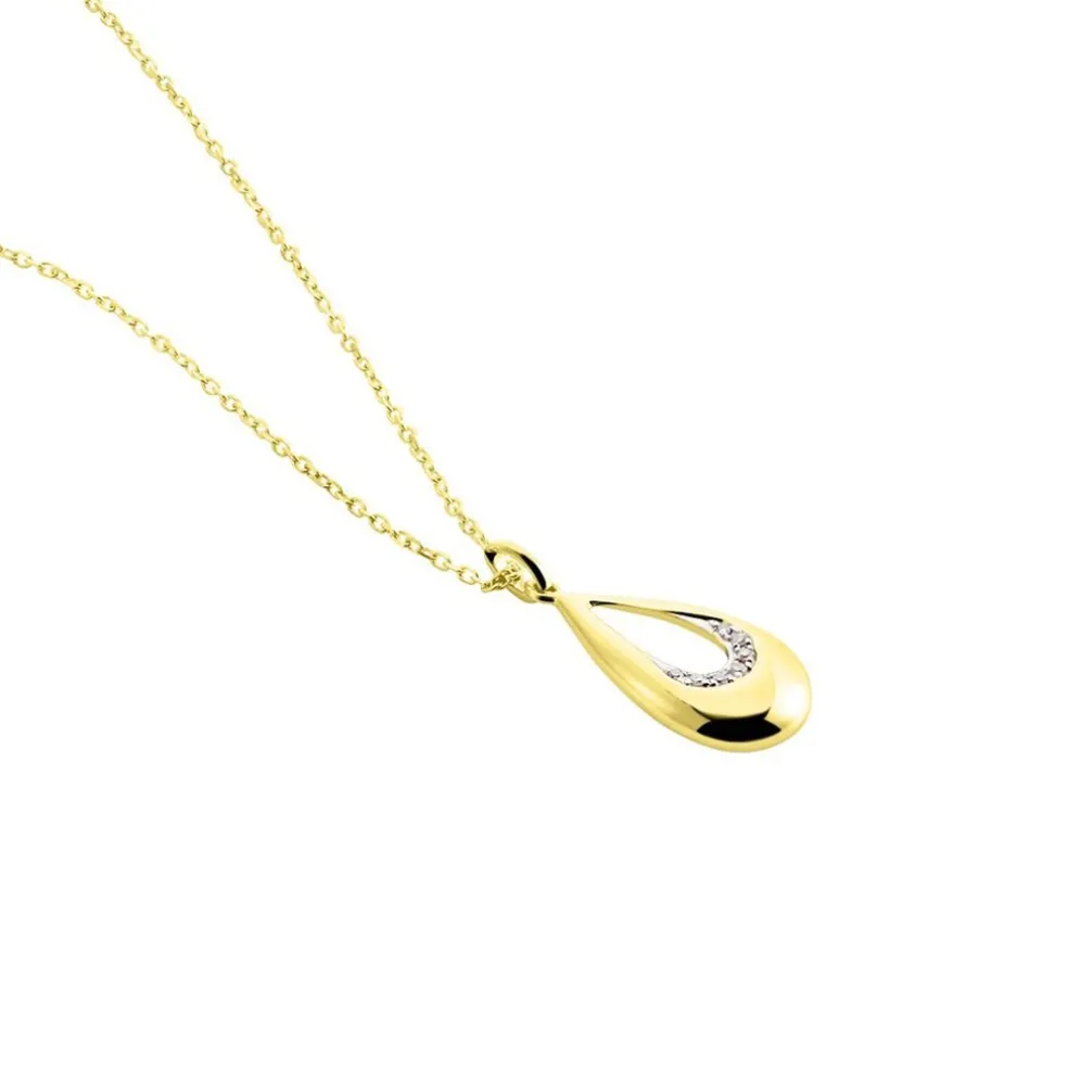 Collier Nirmala Or Jaune Diamant