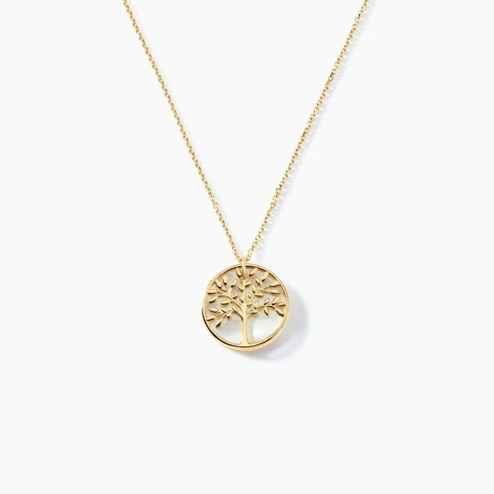 Collier Noamie Or Jaune Nacre