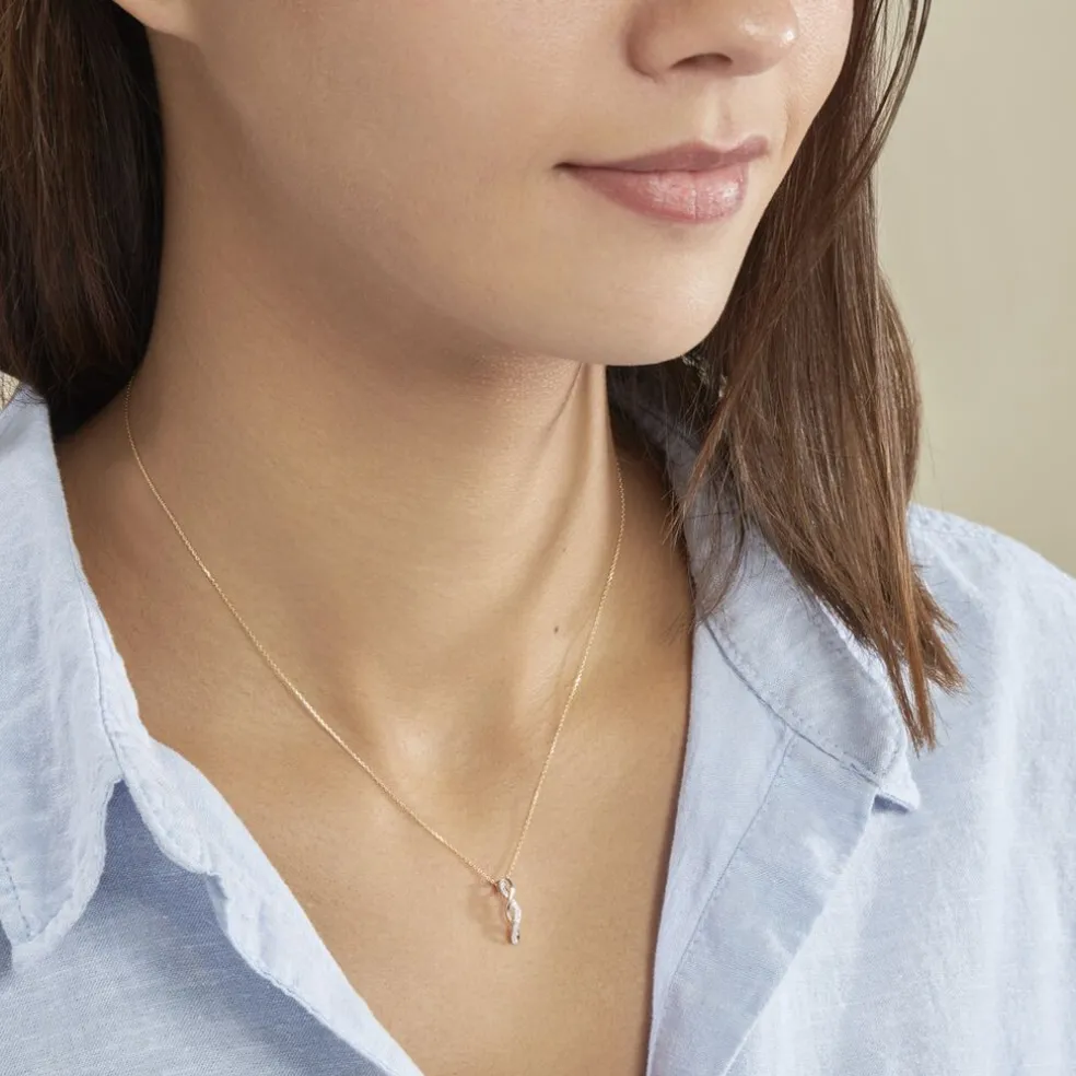 Collier Nucia Or Jaune Diamant