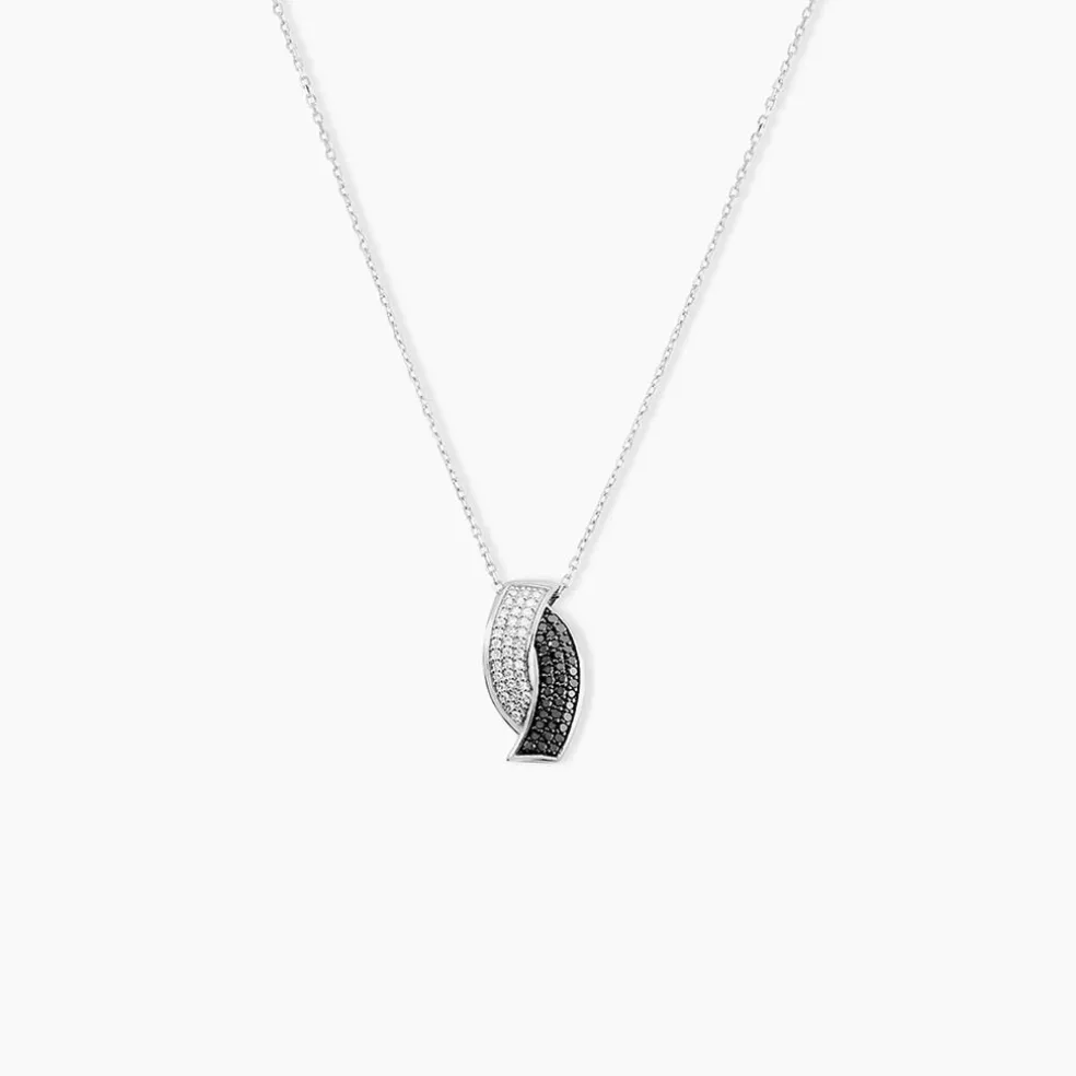 Collier Oia Or Blanc Diamant