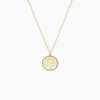 Collier Or Bicolore Solidage