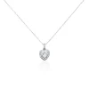 Collier Or Blanc Charity Oxydes De Zirconium