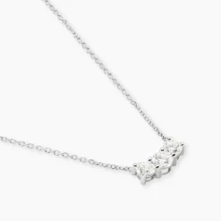 Collier Or Blanc Neely Diamants Synthétiques