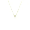 Collier Or Jaune Burak Oxyde De Zirconium