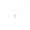 Collier Or Jaune Gorgones Topaze