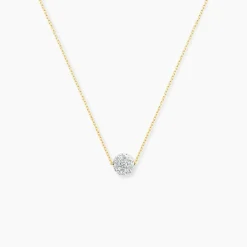 Collier Or Jaune Hepsibah Cristal