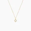 Collier Or Jaune Idony Oxyde De Zirconium