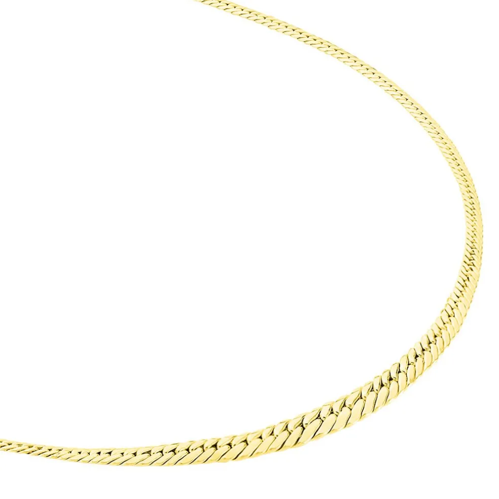 Collier Or Jaune Izel Maille Anglaise
