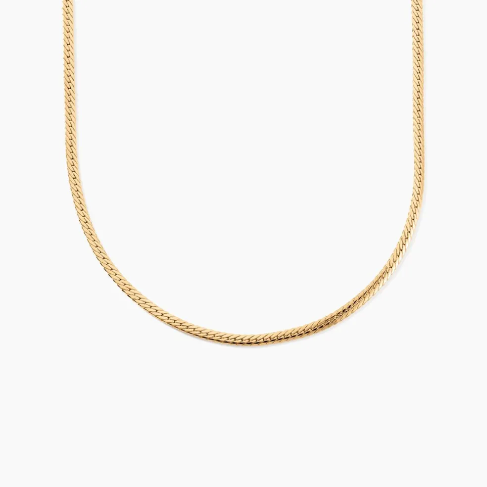 Collier Or Jaune Izel Maille Anglaise