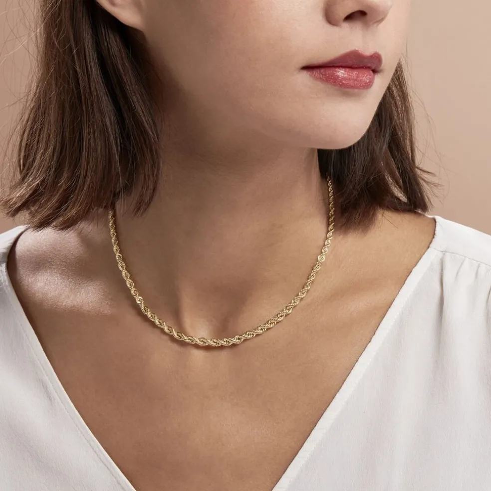 Collier Or Jaune Jerry Danilo