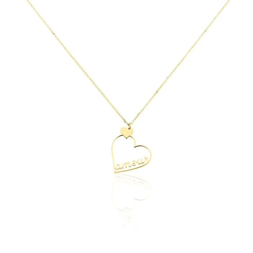 Collier Or Jaune Linaire