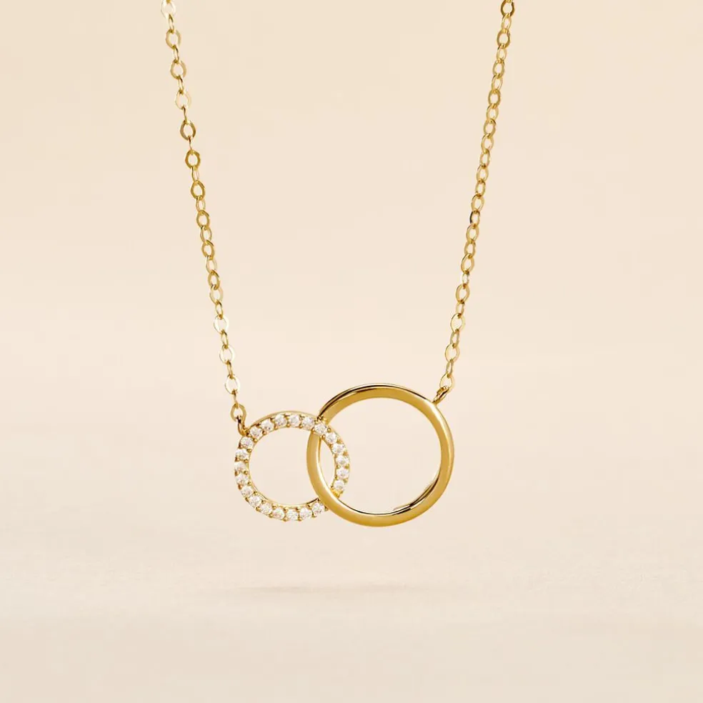 Collier Or Jaune Nesrine Oxydes