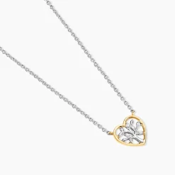 Collier Or Jaune Oxyde De Zirconium
