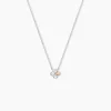 Collier Or Jaune Oxyde De Zirconium
