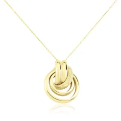 Collier Or Jaune Passiflora