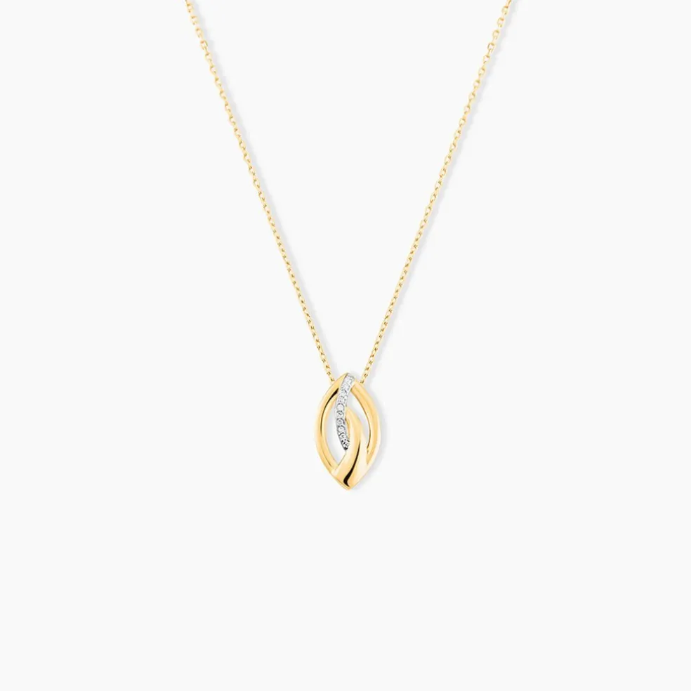Collier Or Jaune Sven Diamant