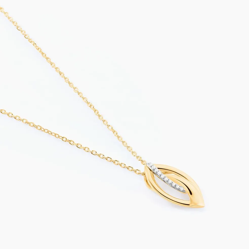 Collier Or Jaune Sven Diamant