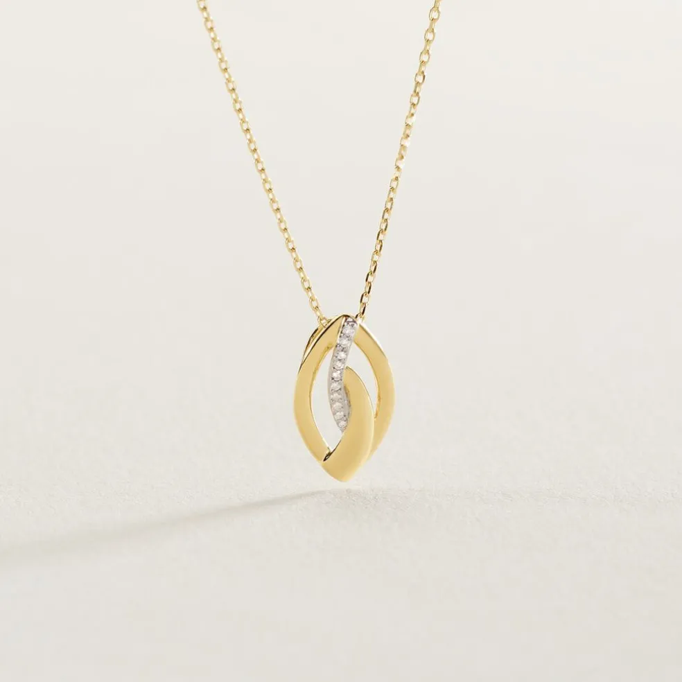 Collier Or Jaune Sven Diamant