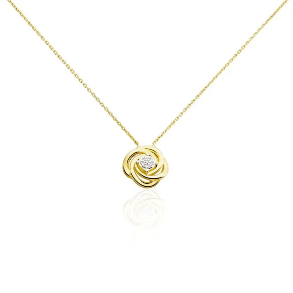 Collier Or Jaune Urlanie Diamants