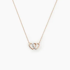 Collier Or Rose Valiere Diamants
